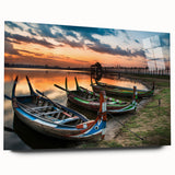 Large abstract wall art of Myanmar scenery in muted earth tones on acrylic glass, ideal for bedroom or dining room decor.