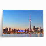 Black and white photo of Ontario scenery on a large stretched canvas, ideal for kitchen wall art or bedroom ambiance.