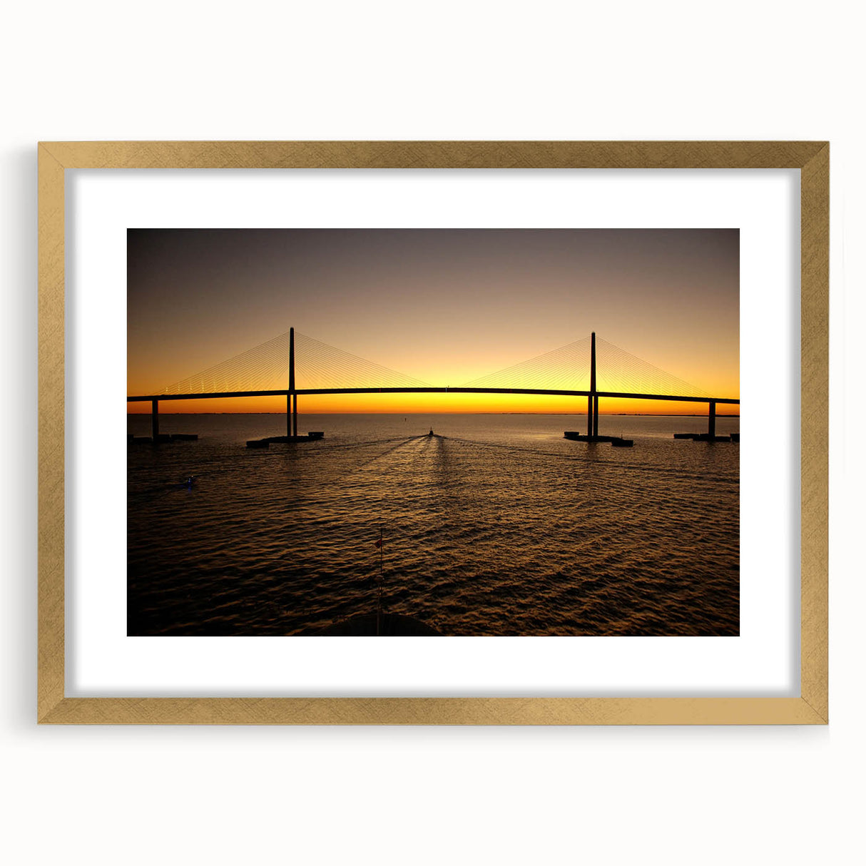 Abstract art print of the St.