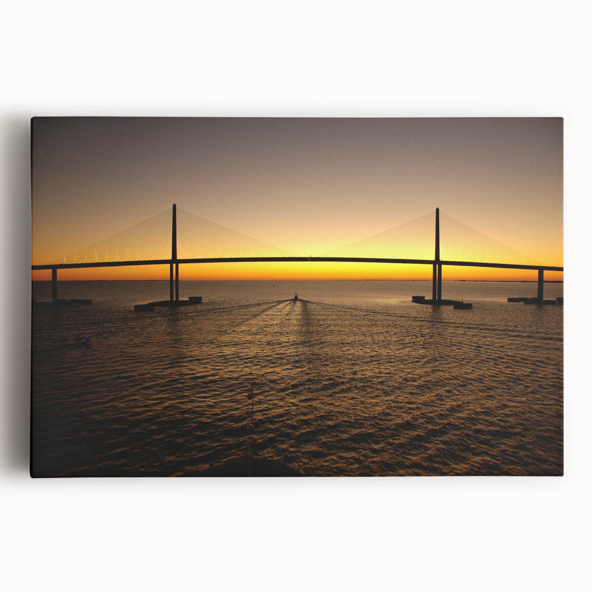 Black and white stretched canvas of St. Petersburg scenery, ideal for kitchen wall art or bedroom decor.