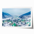 Rolled print of Sochi, Russia scenery with vibrant floral elements on a large scale, ideal for art wall dining room decor.