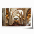 Rolled print of a scenic Valencia landscape in muted earth tones, ideal for art wall dining room.