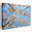 Large canvas print of a scenic European landscape in soft pastel colors, suitable for kitchen wall art.