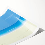 Extra large wall art featuring line art flowers in muted earth tones on rolled print, suitable for large living room decor.