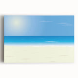 Black and white stretched canvas featuring the Acapulco scenery, ideal for kitchen art.