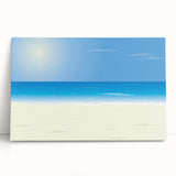 Black and white photograph of Acapulco scenery on large stretched canvas, ideal for kitchen wall art or bedroom decor.