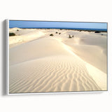 Vintage poster art of a Middle Eastern landscape on framed canvas, featuring a colorful palette, ideal for living room decor.