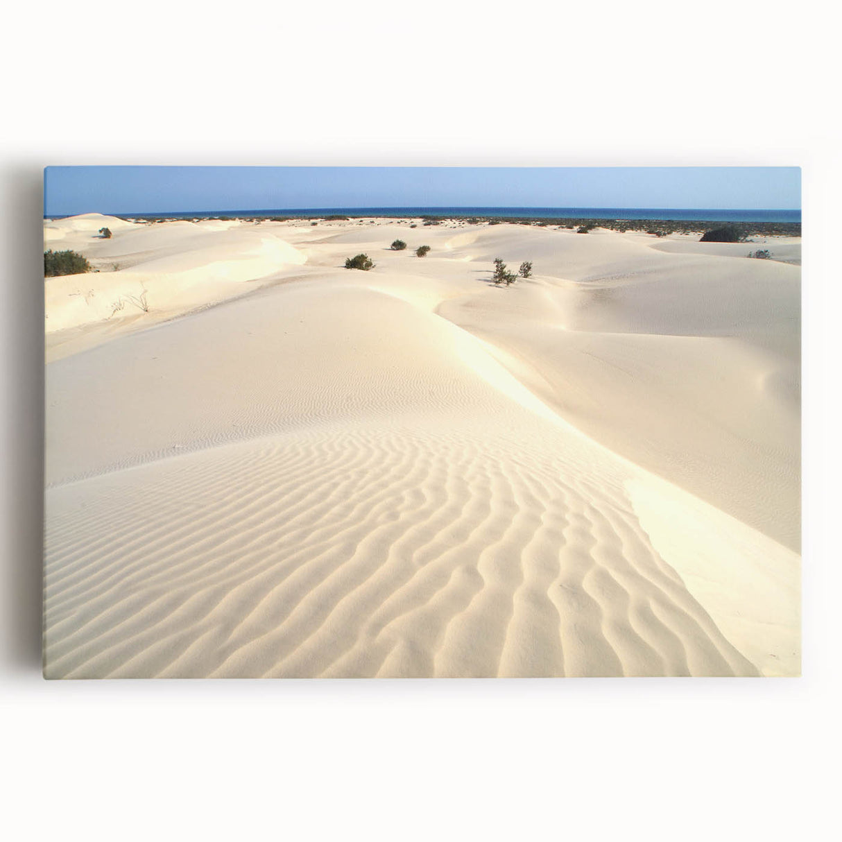 Black and white stretched canvas featuring a Middle Eastern cityscape, ideal for kitchen wall art.