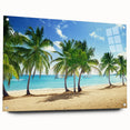 Acrylic print of a Catalina, California landscape in soft pastel shades, suitable for bedroom or dining room decor.