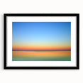 Abstract art print of Massachusetts Cape in vibrant colors on a textured, extra-large framed canvas.