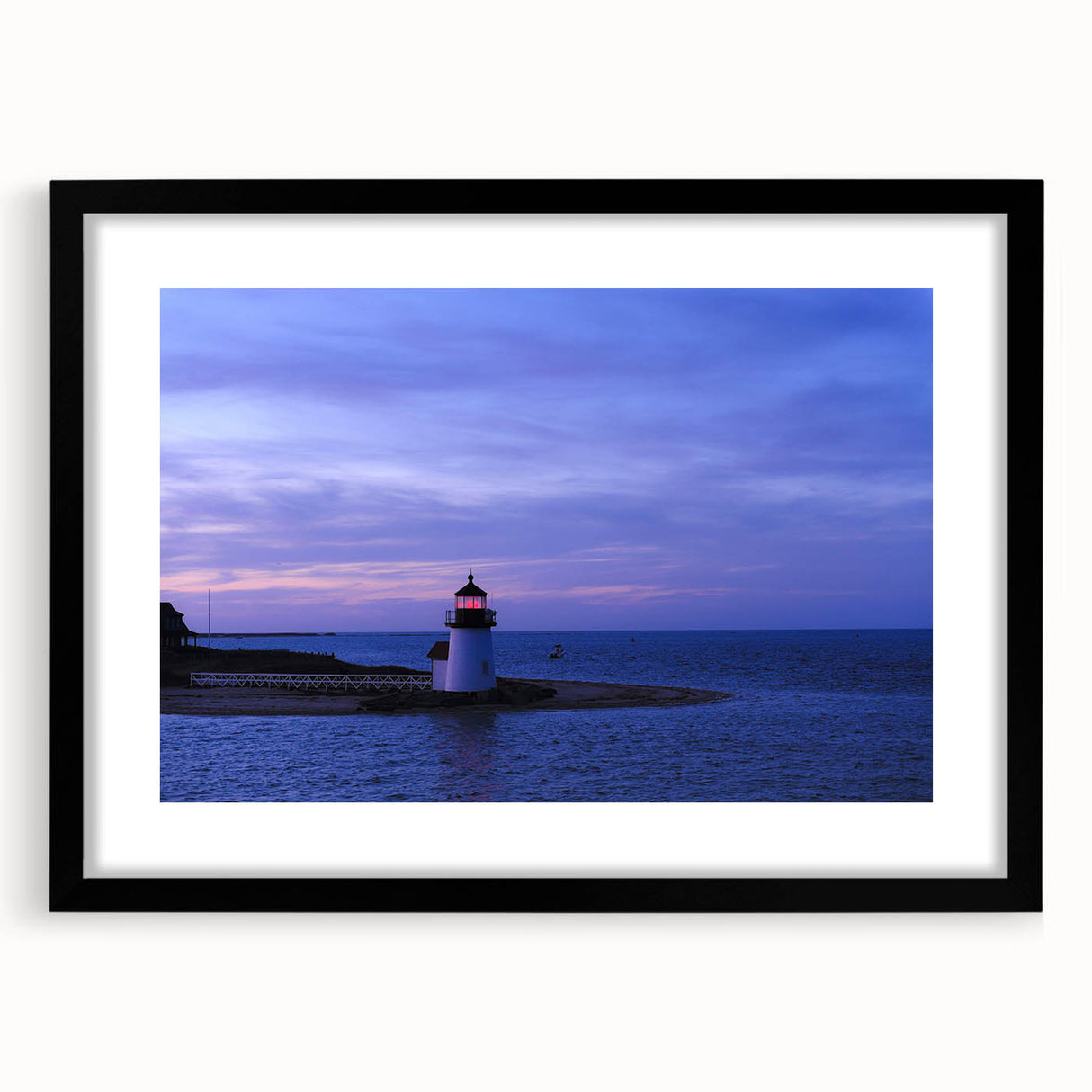 Extra large abstract art print of colorful, textured scenery, framed in black, ideal for living room decor.