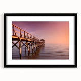 Abstract art print of a colorful, textured Mississippi landscape on a large framed canvas, ideal for living room decor.