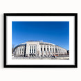 Abstract art print of NYC with vibrant colors on a textured, extra large canvas, ideal for living room decor.
