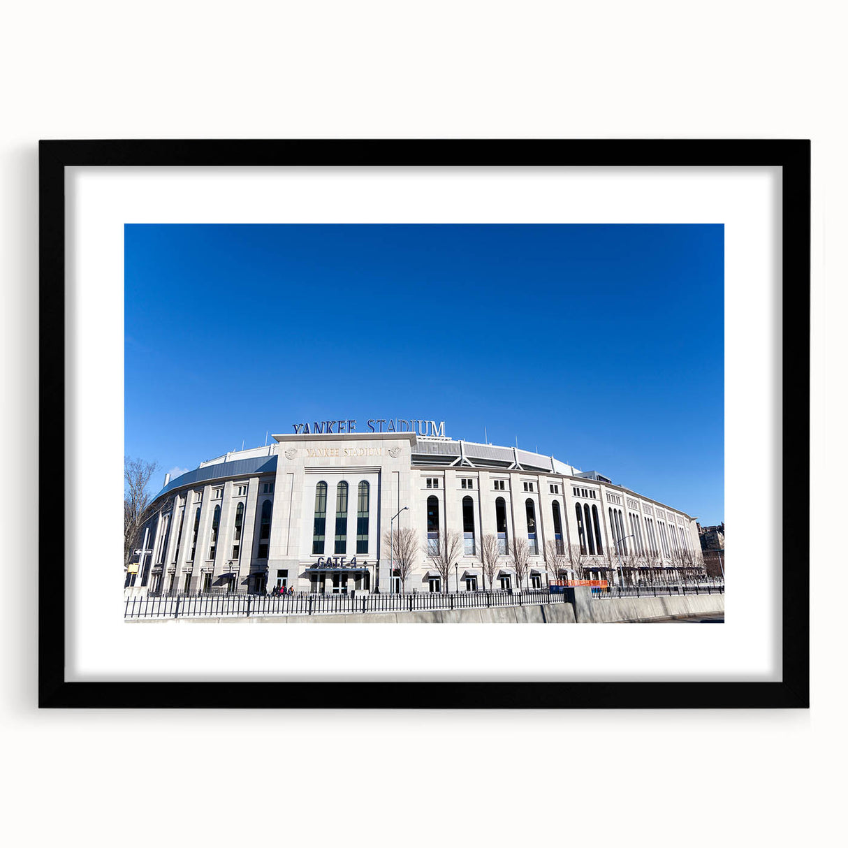 Abstract art print of NYC with vibrant colors on a textured, extra large canvas, ideal for living room decor.