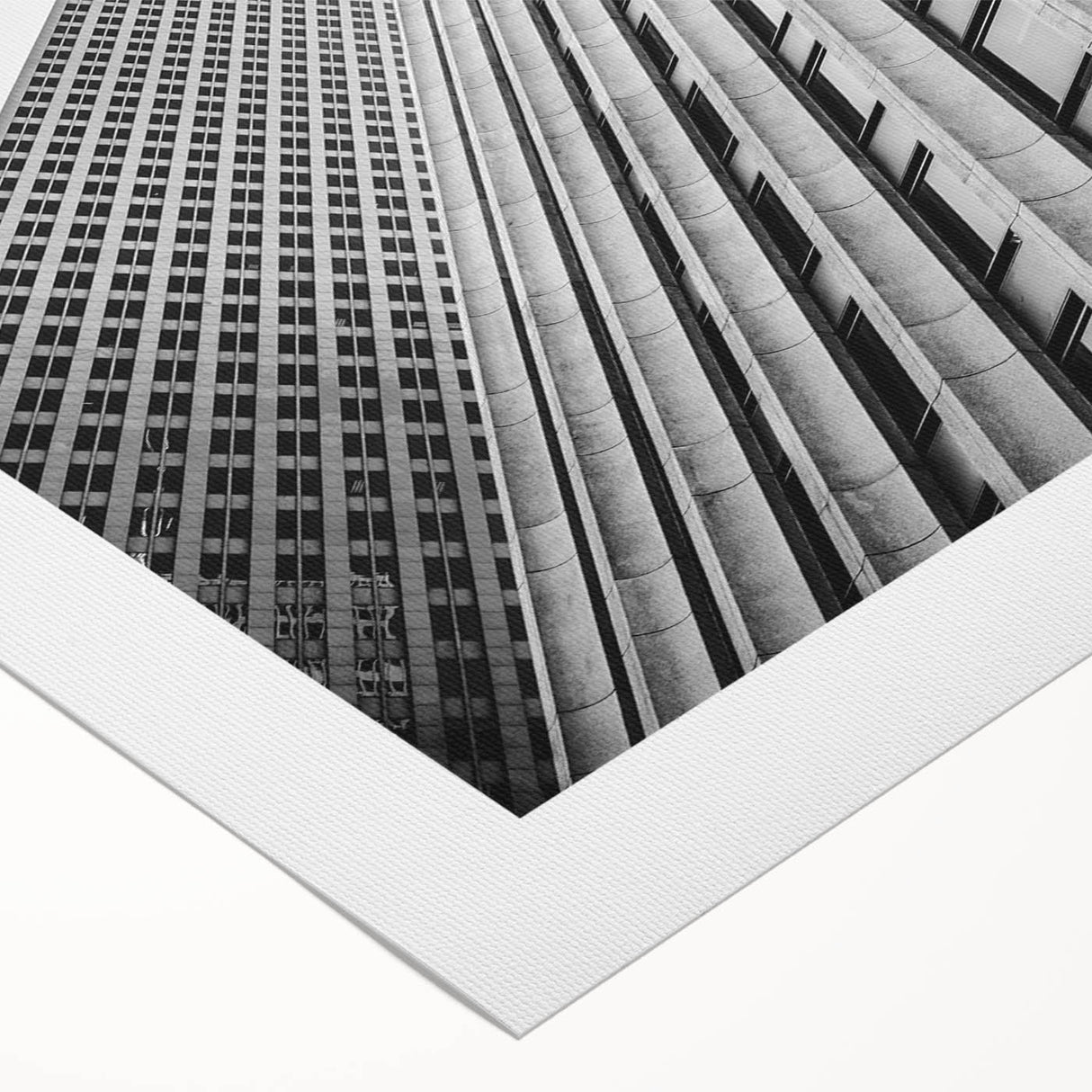 Art deco poster of Houston skyline in muted gray tones on rolled canvas, suitable for dining room wall art.