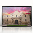 Large abstract wall art of San Antonio skyline in black and white tones on framed acrylic, ideal for modern art wall decor.
