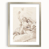 Famous Romantic Era Art: Time and Truth - Historical Romantic Canvas
