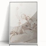 Famous Romantic Era Art: Time and Truth - Historical Romantic Canvas