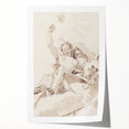 Famous Romantic Era Art: Time and Truth - Historical Romantic Canvas