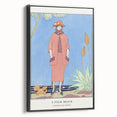 Art Deco Palm Beach Scene – Elegant 1920s Fashion Wall Art Print