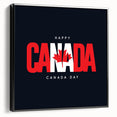 Patriotic Canadian Wall Art - Canada Day Decorations & Maple Leaf Art