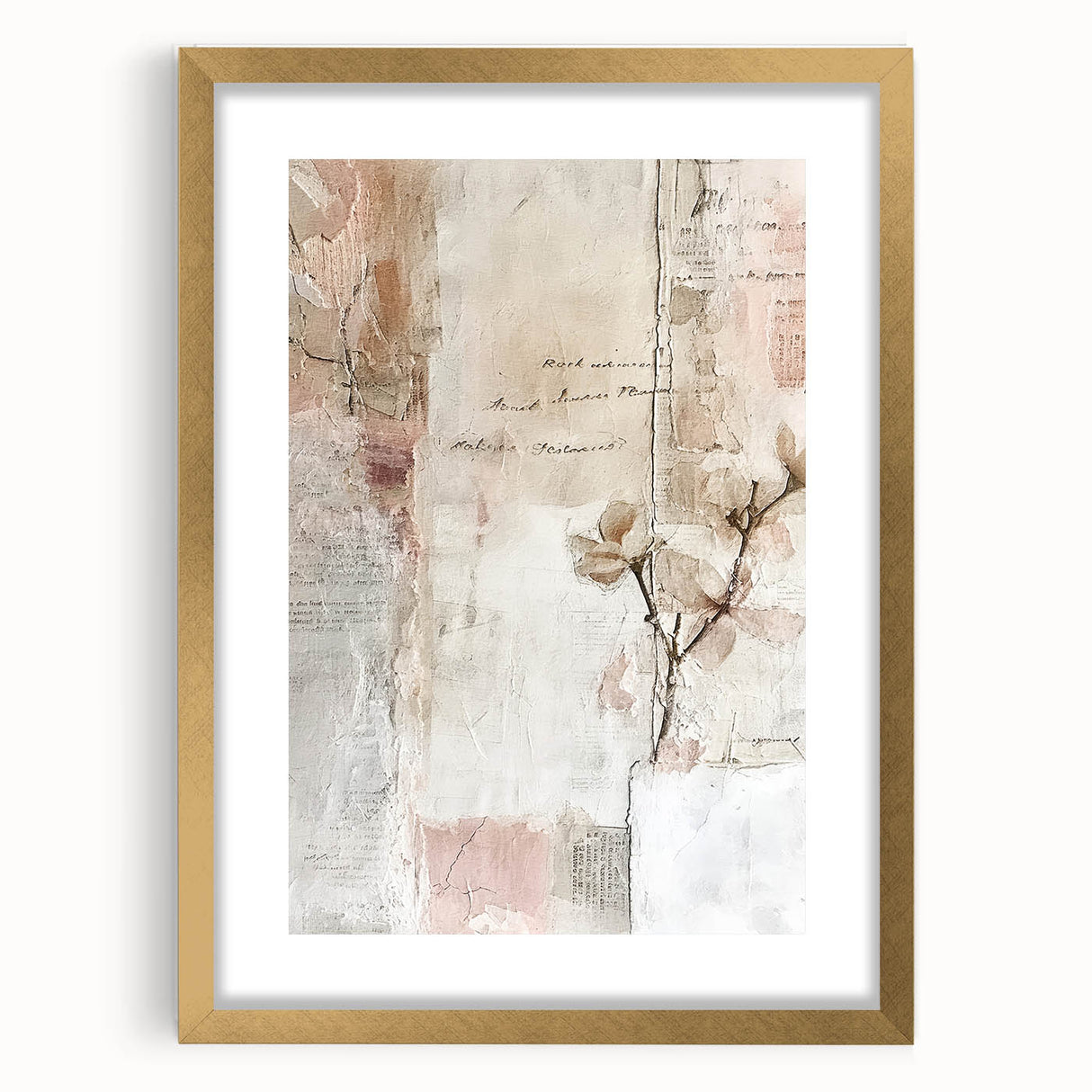 Soft Floral Abstract - Easter Wall Art, Easter Canvas Prints, Home Decor