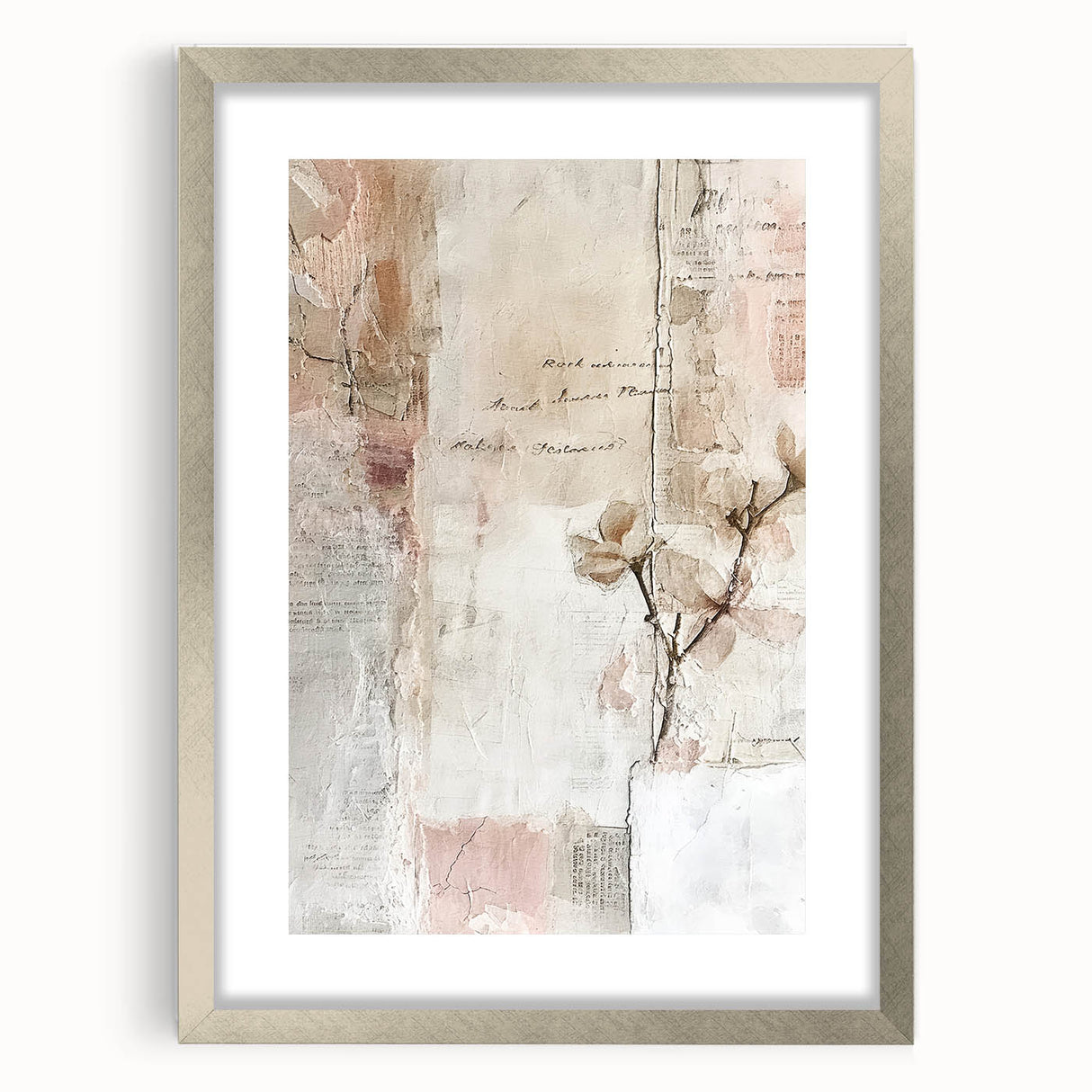 Soft Floral Abstract - Easter Wall Art, Easter Canvas Prints, Home Decor