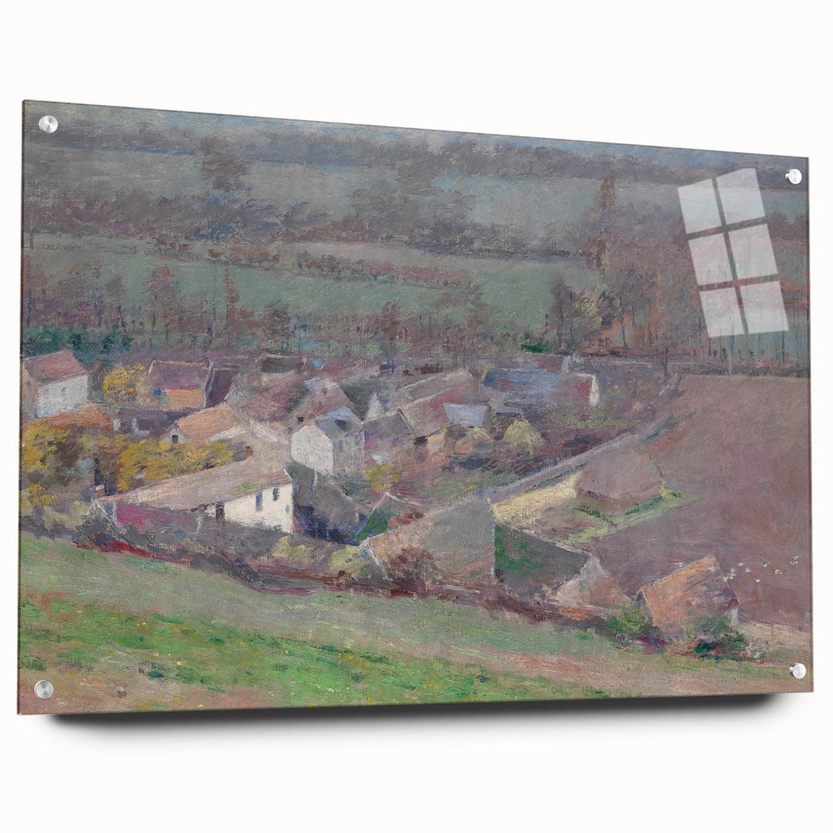 A Bird's Eye View - Impressionist Landscape by Theodore Robinson