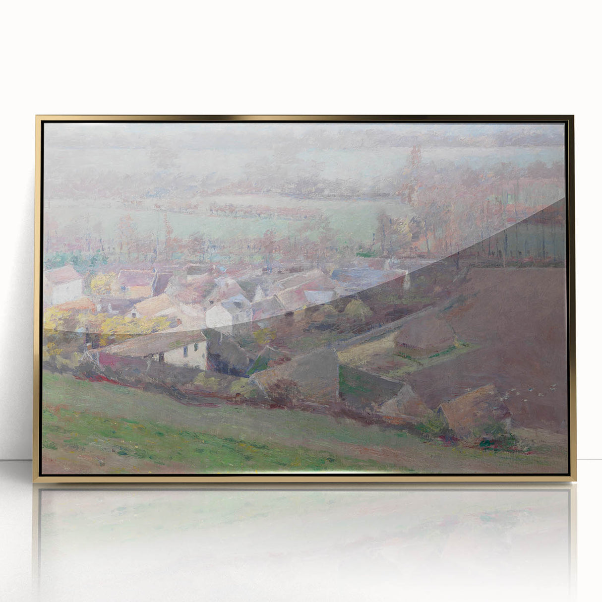 A Bird's Eye View - Impressionist Landscape by Theodore Robinson