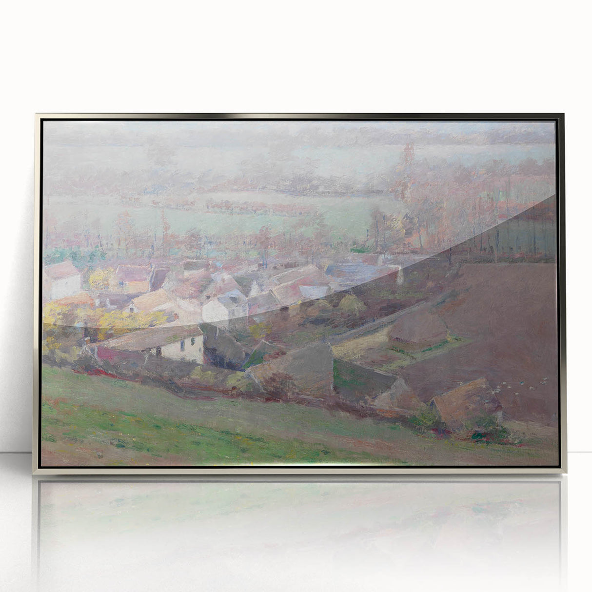 A Bird's Eye View - Impressionist Landscape by Theodore Robinson