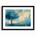Black landscape frame with mat, showcasing an elegant front view, perfect for displaying artwork or photographs in home decor settings, enhancing aesthetic appeal.