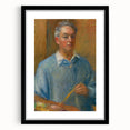 Modern Self-Portrait Wall Art - Contemporary Art for Home Decor
