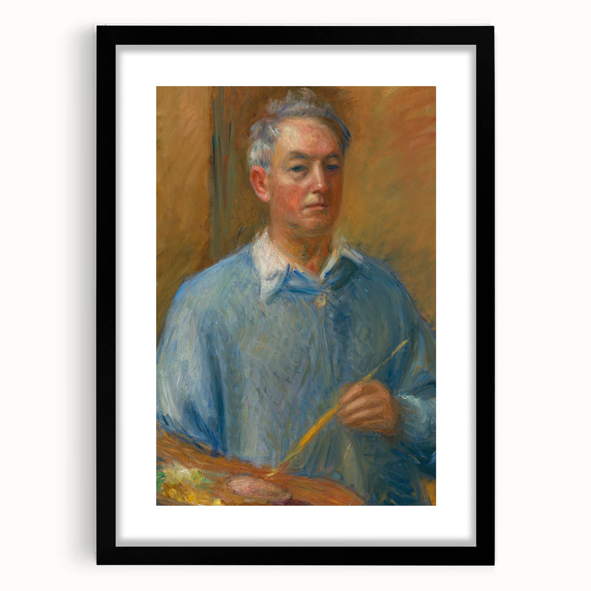 Modern Self-Portrait Wall Art - Contemporary Art for Home Decor