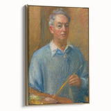 Modern Self-Portrait Wall Art - Contemporary Art for Home Decor