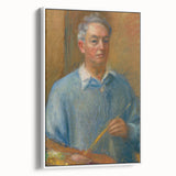 Modern Self-Portrait Wall Art - Contemporary Art for Home Decor