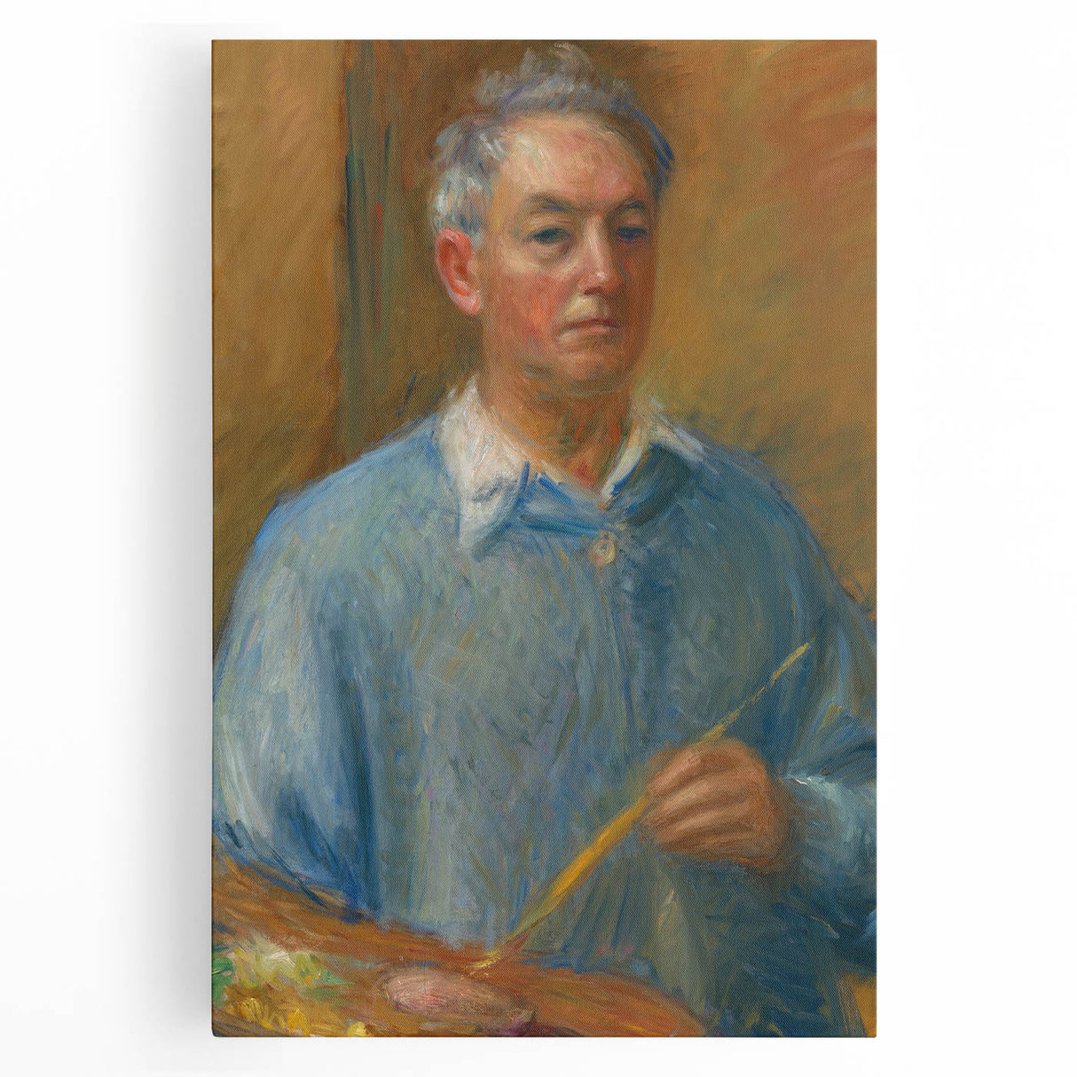 Modern Self-Portrait Wall Art - Contemporary Art for Home Decor