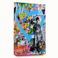 Vibrant Pop Art Wall Art - Graffiti Soup Can Canvas Print