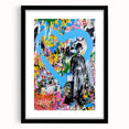 Vibrant Pop Art Wall Art - Graffiti Soup Can Canvas Print