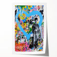 Vibrant Pop Art Wall Art - Graffiti Soup Can Canvas Print