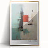 Large art print of a mid-century modernist style by Mark Rothko.