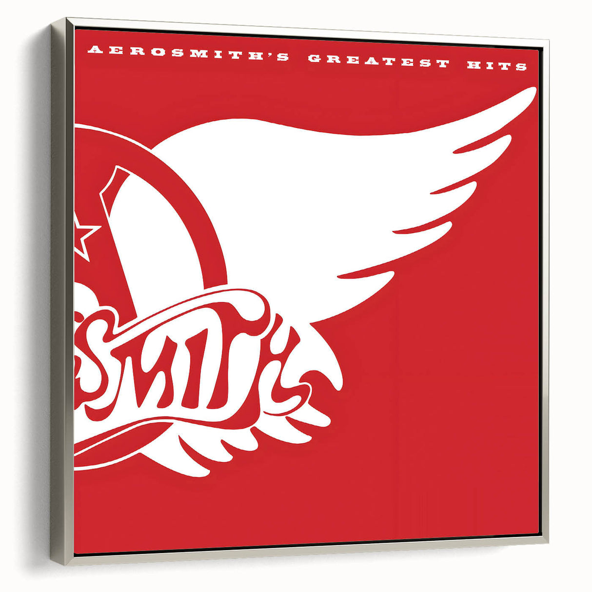 Retro Wall Art – Aerosmith's Greatest Hits Canvas Print