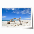 Kenyan landscape featuring acacia trees under a sunset sky in muted earth tones, ideal for dining room wall art.