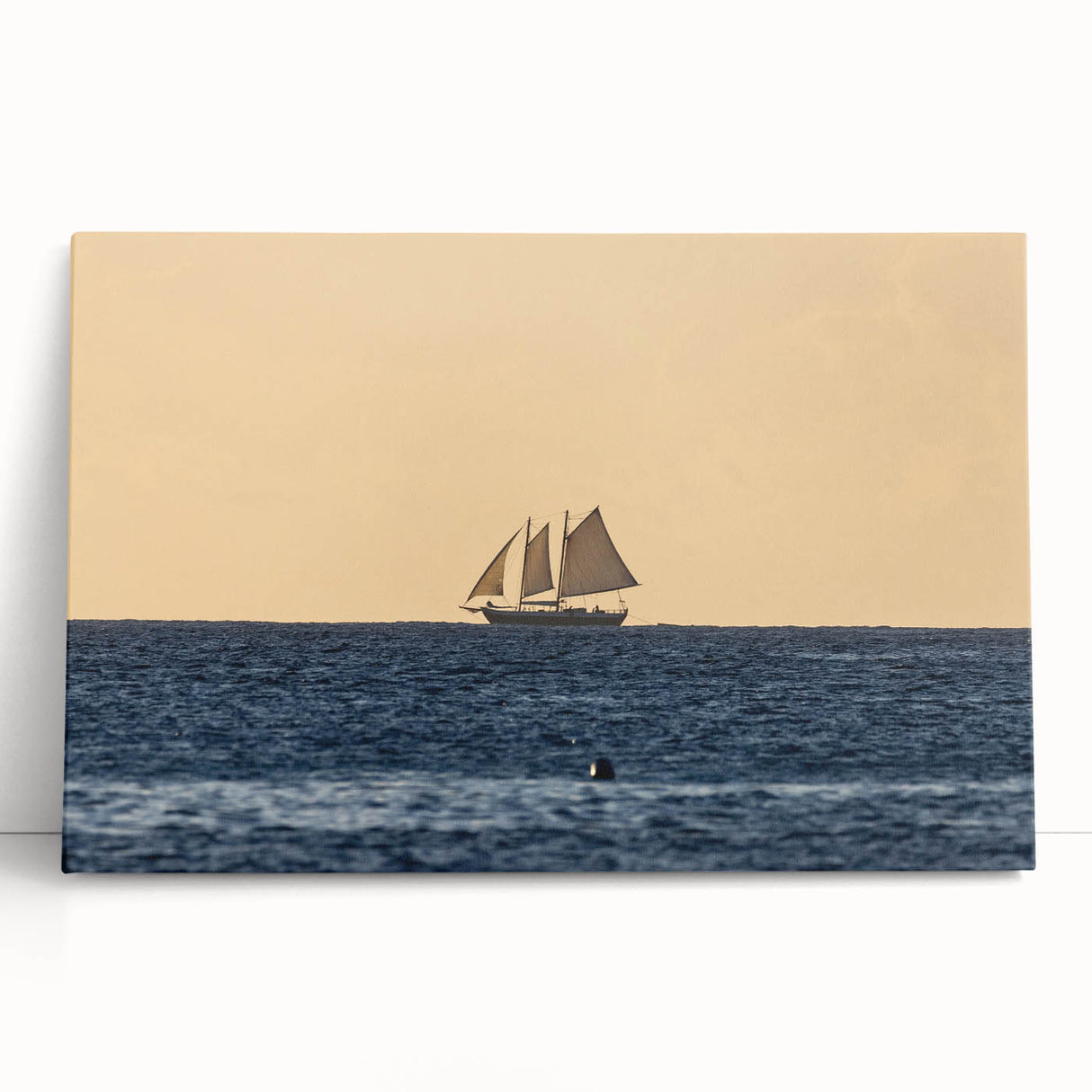 Black and white large art print depicting Caribbean scenery on stretched canvas, suitable for kitchen wall art.