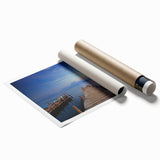 Extra large rolled print featuring a vibrant floral art design from Guatemala, ideal for classy bathroom wall art.