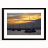 Extra large framed abstract art print depicting colorful, textured scenery of Baja California, ideal for living room decor.