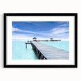 Extra large framed canvas featuring abstract art prints of Cancun scenery in vibrant, colorful hues.