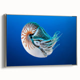 Framed canvas landscape art painting depicting Oceania scenery in vibrant colors, ideal for living room decor.