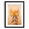Abstract art print of the Everglades in vibrant, textured colors on a large framed canvas, ideal for living room decor.