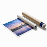 Extra large wall art depicting Savannah's lush floral scenery in soft pastel shades, ideal for classy bathroom ambiance.