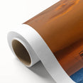 Art deco poster of Maui scenery in pastel shades on rolled canvas, ideal for nursery wall art.